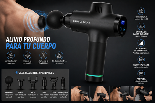 Pistola Masajeadora Profesional